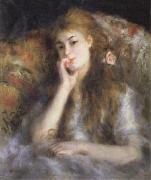 Pierre Renoir Young Woman Seated(The Thought) Germany oil painting reproduction